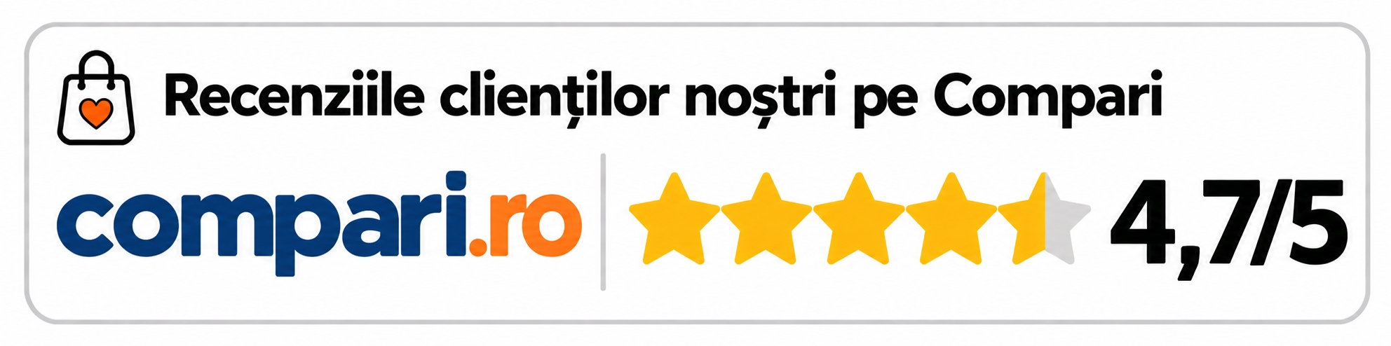 Recenziile clienților noștri pe Compari – Fan-store.ro